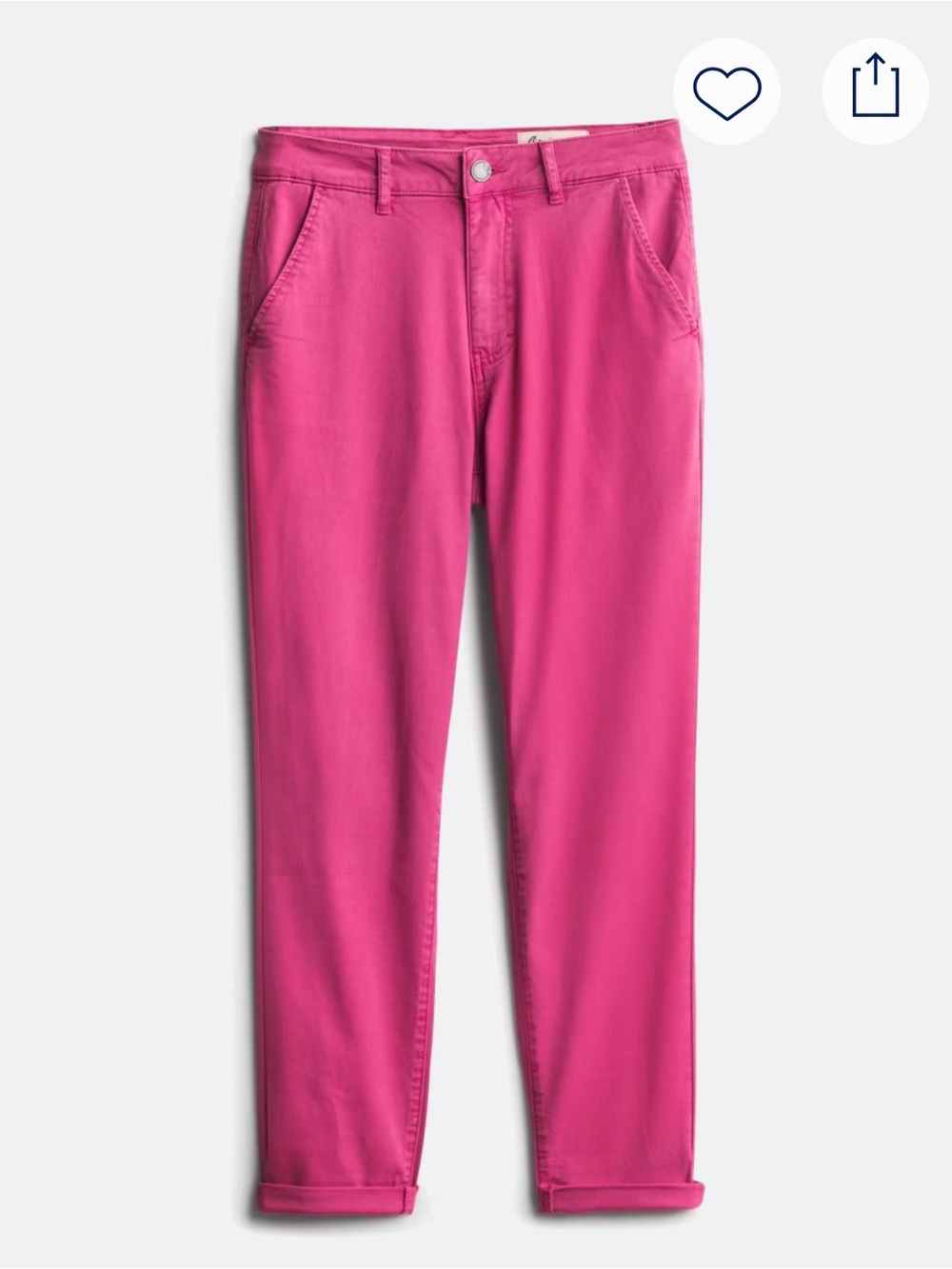 Cosmic Blue Love magenta cotton pants